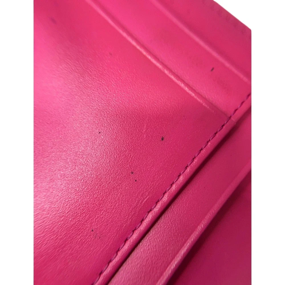 Flawed Gem! MCM Millie Star Eyed Bunny Visetos Cognac Wallet K-Fashion Pop Art